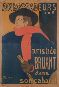 Ambassadeurs. Aristide Bruant dans son cabaret.