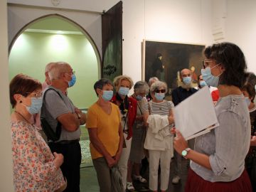 Présentation d’un don de la Société des Amis au musée Toulouse-Lautrec lors de la Nuit des musées le 13 mai 2023