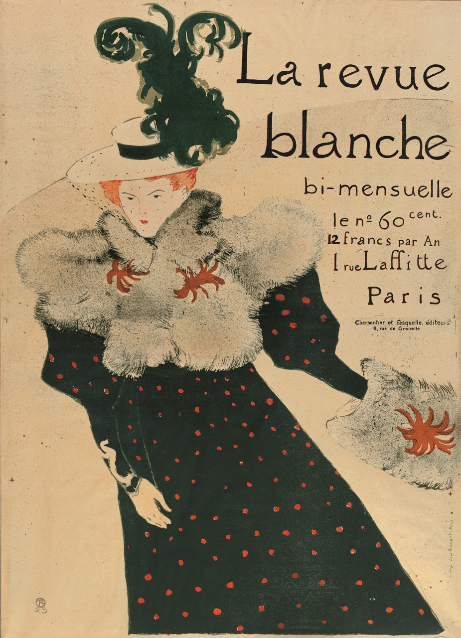 La revue blanche Affiche © Cliché F. Pons, mTL Albi
