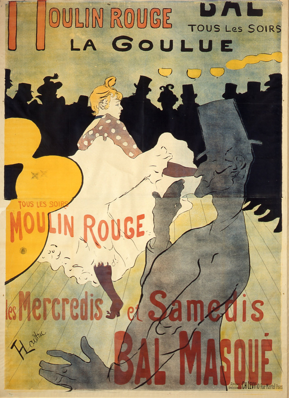 Moulin Rouge Affiche © Cliché F. Pons, mTL Albi