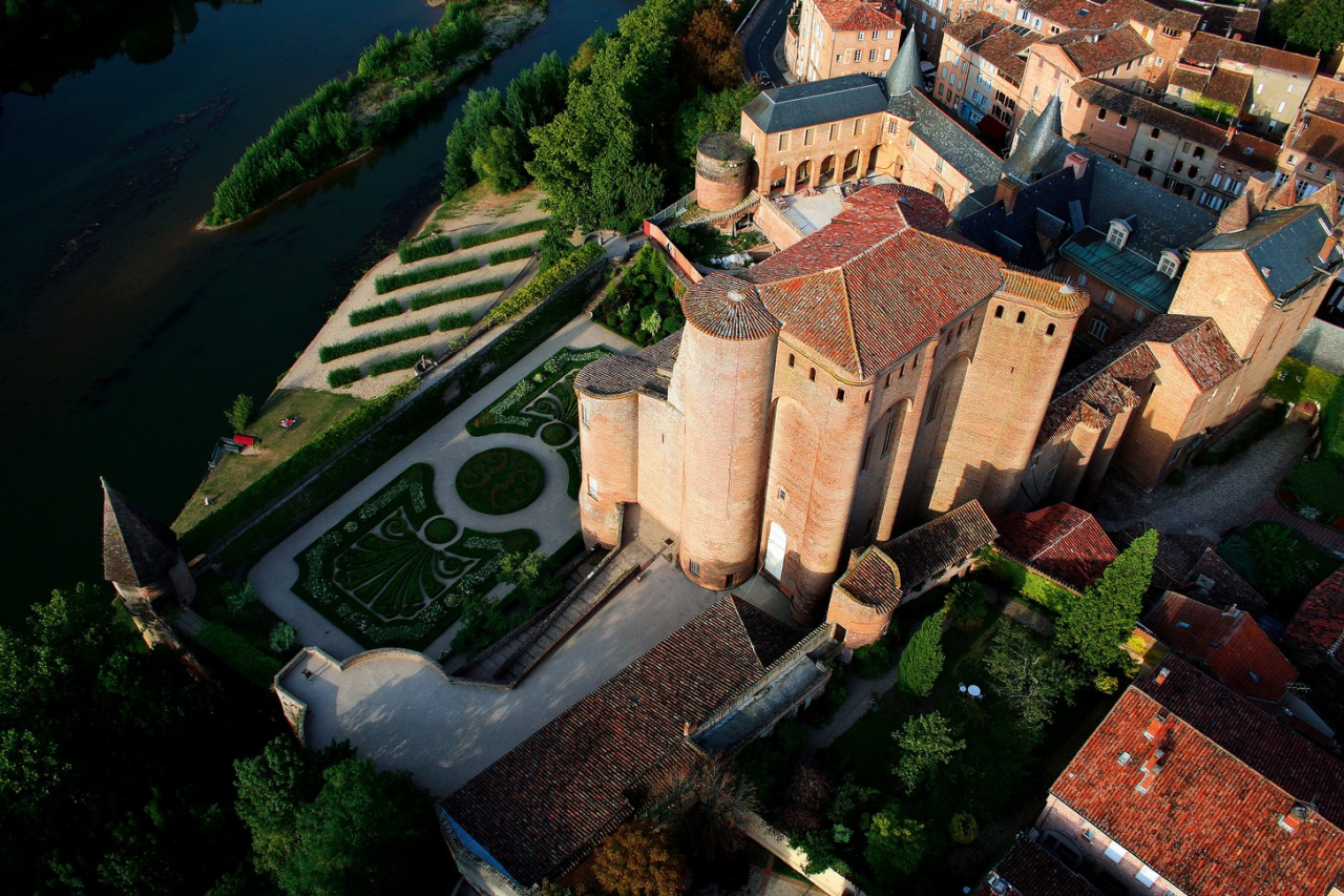 Palais - Vue du ciel