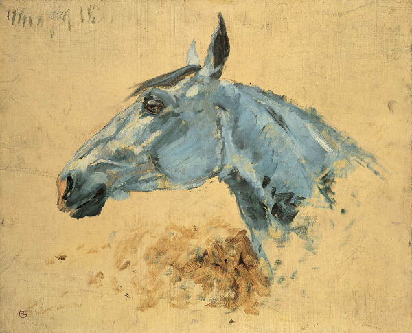 Cheval blanc ''Gazelle''