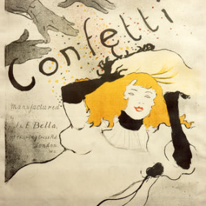Affiche confetti