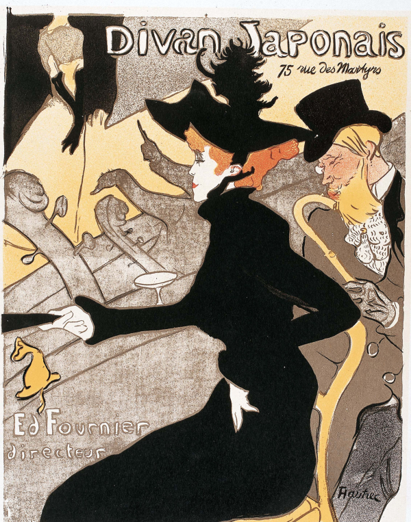 Affiche Le Divan japonais