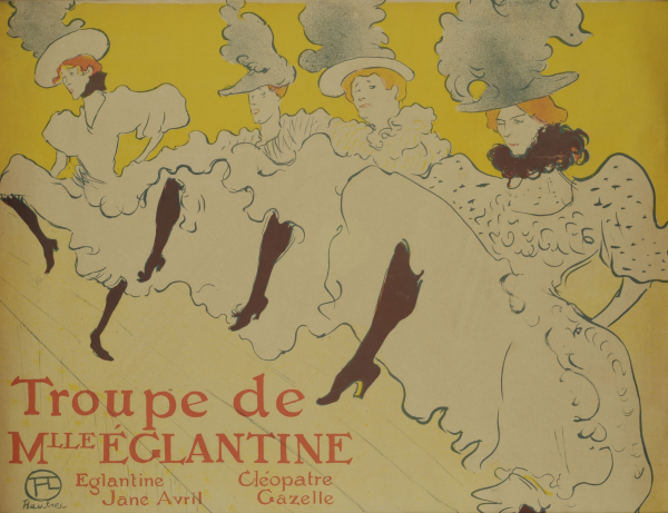 Affiche La Troupe de Melle Eglantine