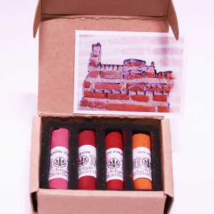Coffret 4 Pastels "cathédrale"