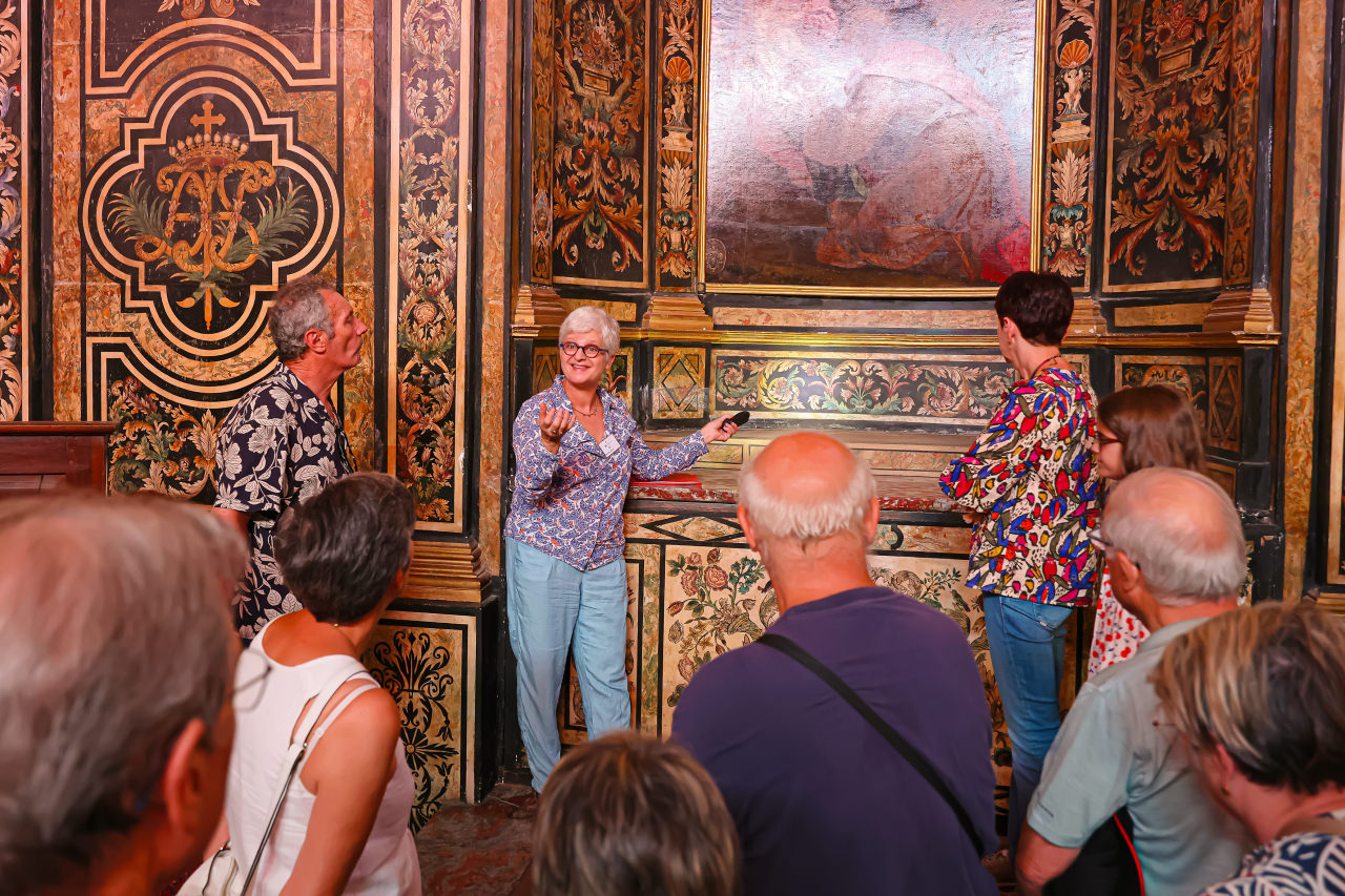 Visite commentée de la chapelle Notre-Dame du palais de La Berbie
