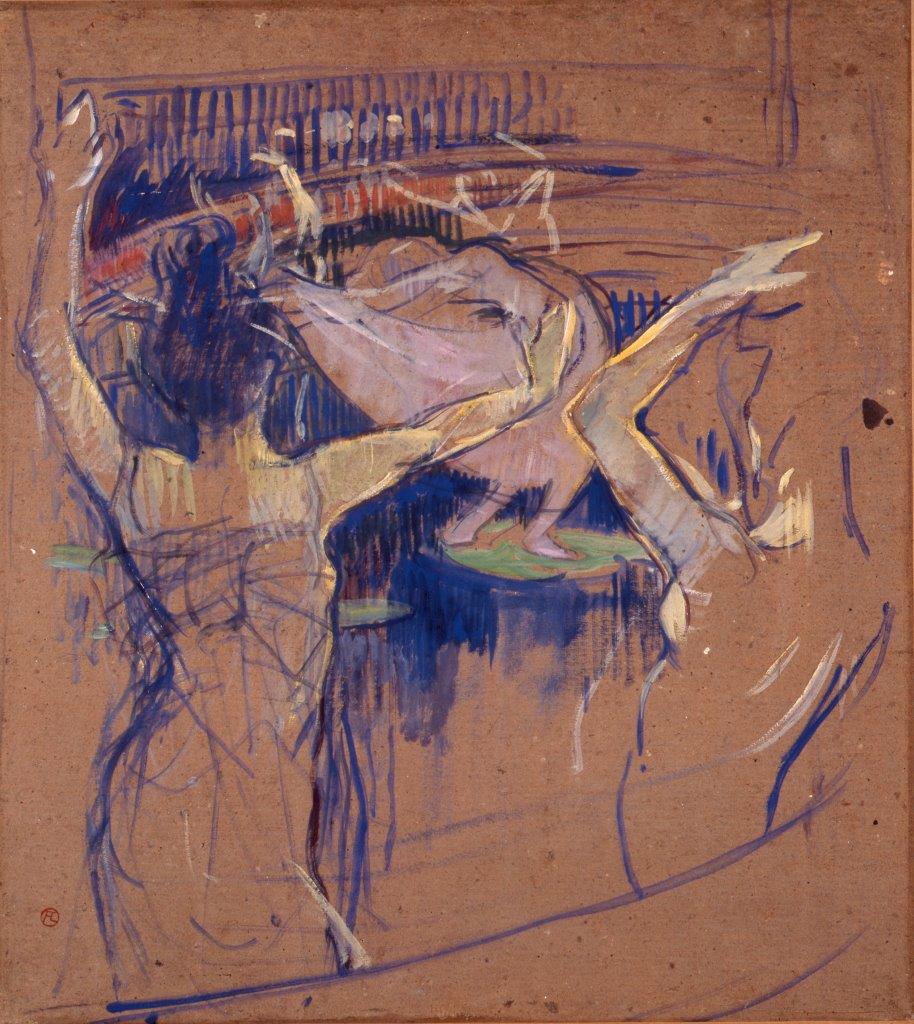 Le ballet de Papa Chrysanthème de Toulouse-Lautrec ©F. Pons, mTL, Albi Le ballet de Papa Chrysanthème