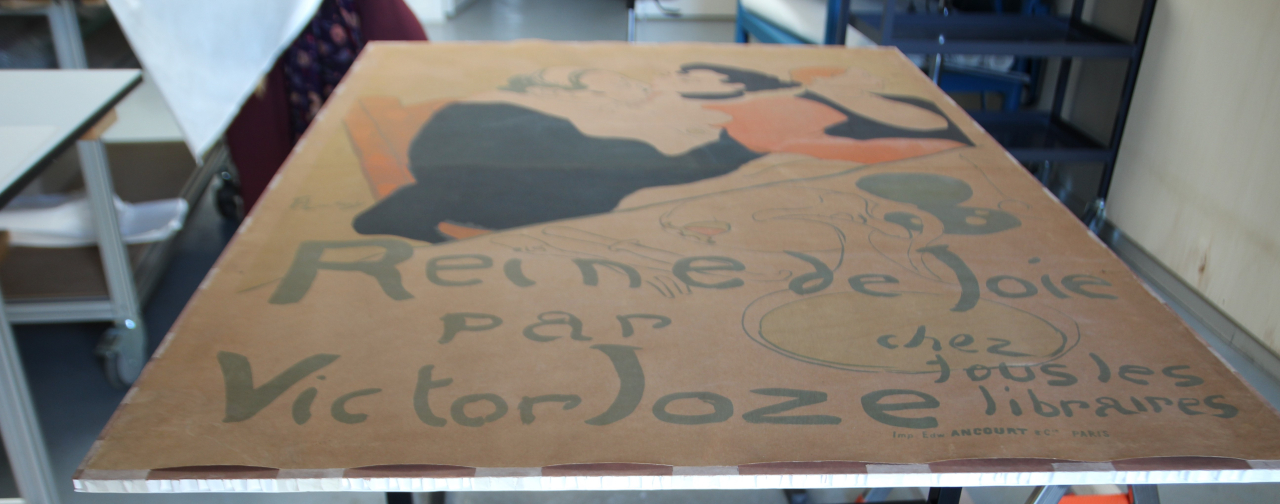 Affiche Reine de Joie avant traitement