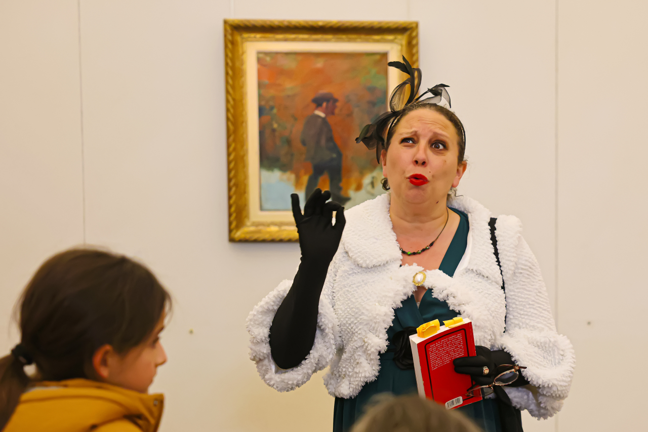 Visite de l'invité mystère, Yvette Guilbert